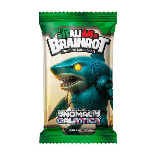 Sobre 7 Cartas coleccionables Anomalia Galactica Serie 3 Italian Brainrot Italiano surtido