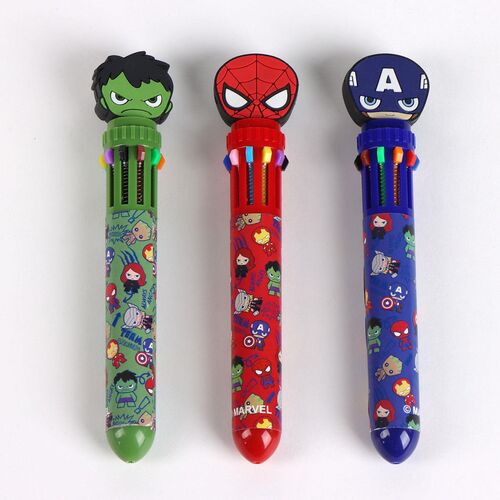 Marvel Avengers assorted pen colours