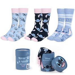 Set 3 calcetines Stitch Disney adulto