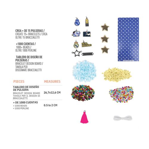 Real Madrid Set creates bracelets