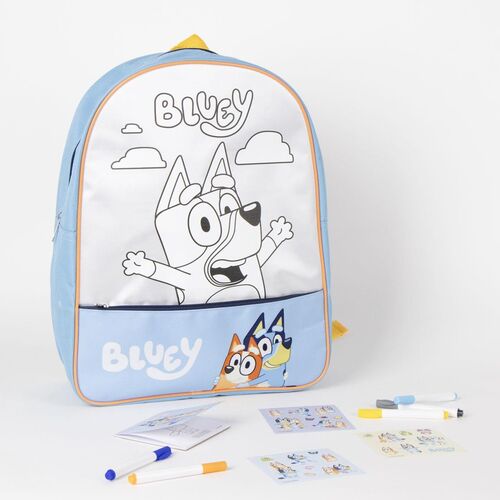 Set mochila Diy Bluey