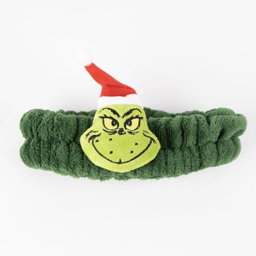 Diadema pelo maquillaje El Grinch