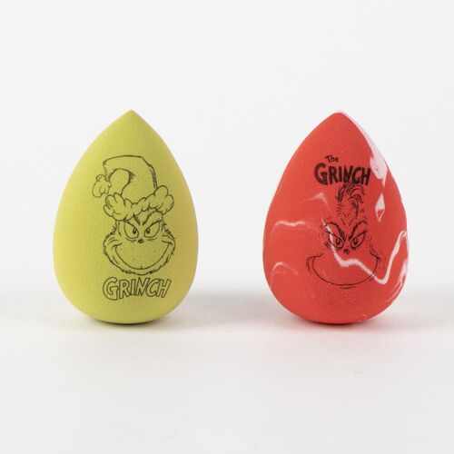 Blister 2 esponjas maquillaje El Grinch