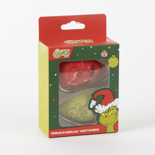 Blister 2 esponjas maquillaje El Grinch
