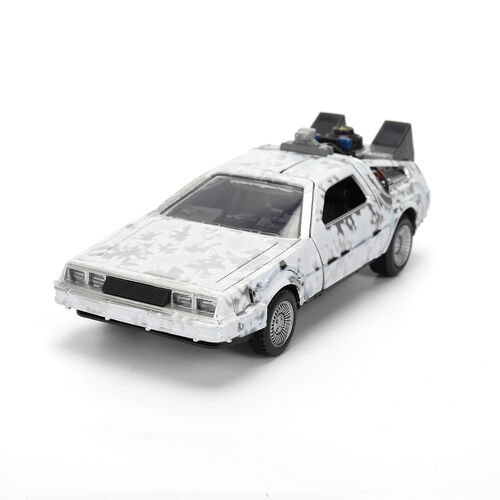 Back to the Future 40th Anniversary Time Machine Ice Effect Dlorean replica