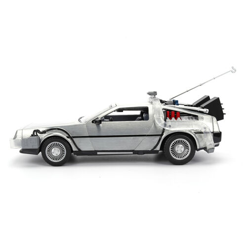 Back to the Future 40th Anniversary Time Machine Hollywood Rides Dlorean replica