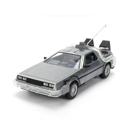 Back to the Future 40th Anniversary Time Machine Hollywood Rides Dlorean replica