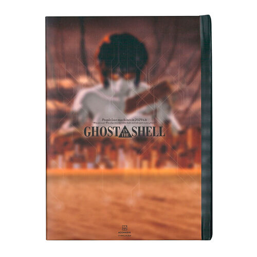 Cuaderno con luz City Ghost in the Shell