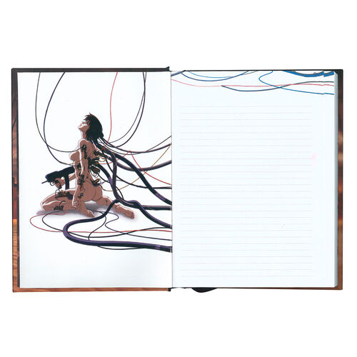 Cuaderno con luz City Ghost in the Shell