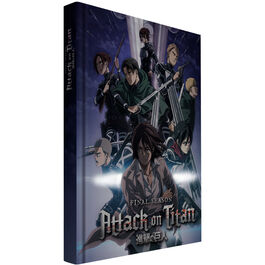 Cuaderno con luz Attack on Titans