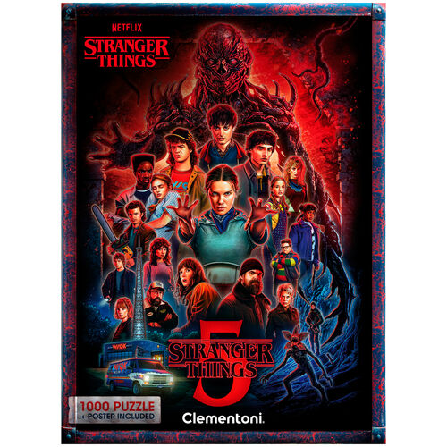 Stranger Things 5 puzzle 1000pcs