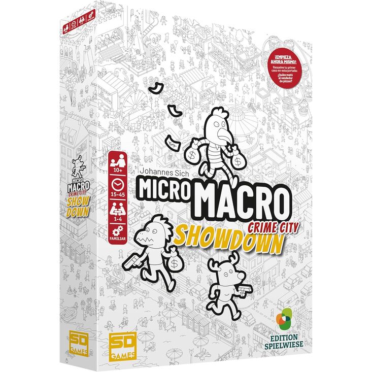 Juego Micro Macro Showdown español