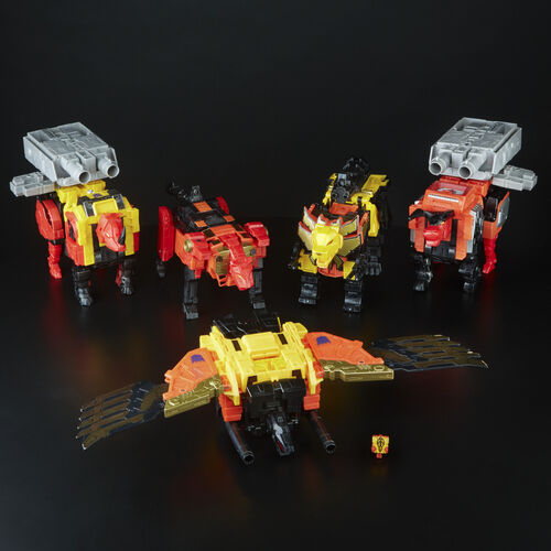 Set figuras Power of the Primes Predaking Combiner Transformers