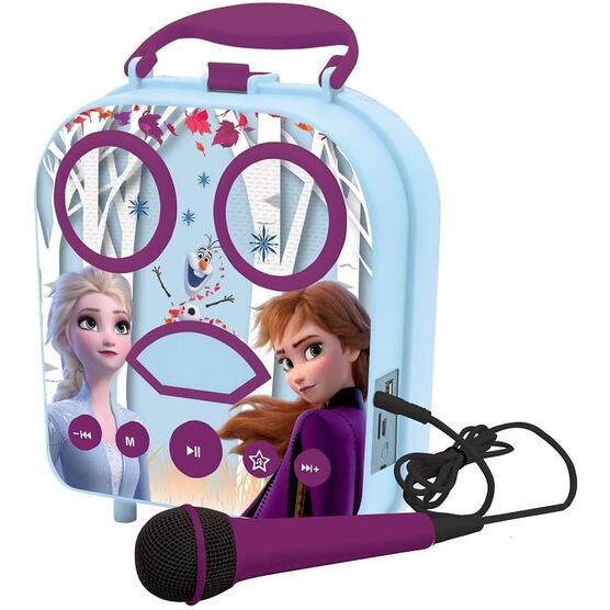 Maleta karaoke Frozen Disney portatil