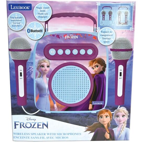 Maleta karaoke Frozen Disney portatil