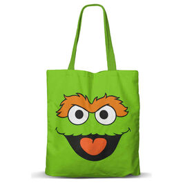 Sesame Street Oscar shopping bag
