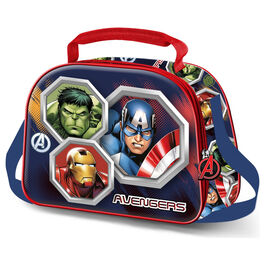Bolsa portameriendas 3D Assemble Vengadores Avengers Marvel