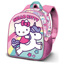 Mochila 3D Unicorn Hello Kitty 31cm