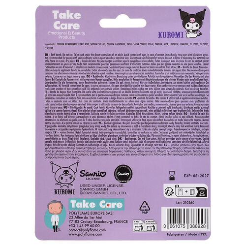 Hello Kitty Kuromi Bath bomb