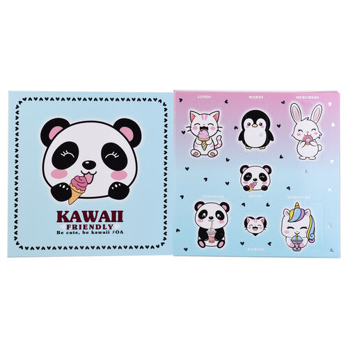 Set 7 productos belleza Kawaii