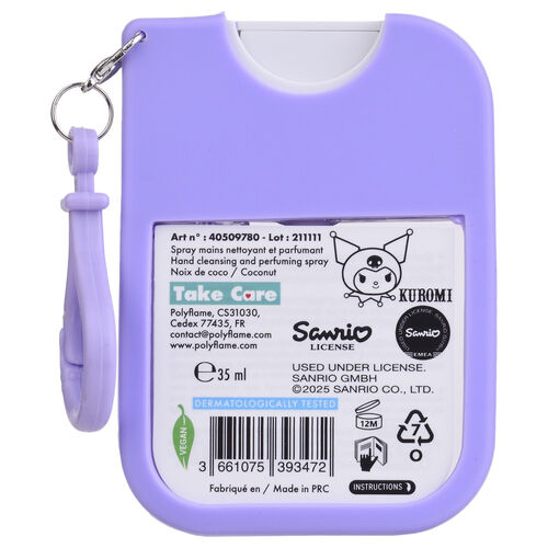 Spray desinfectante manos Kuromi Hello Kitty