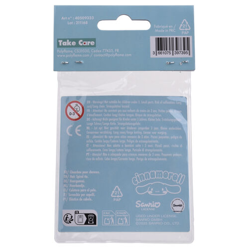 Hello Kitty Cinnamoroll pack 2 hair ties