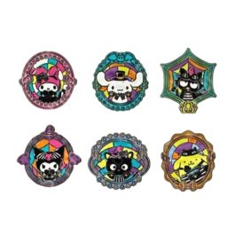 Blind Box Mystery Enamel Pin Halloween Hello Kitty and Friends Loungefly surtido