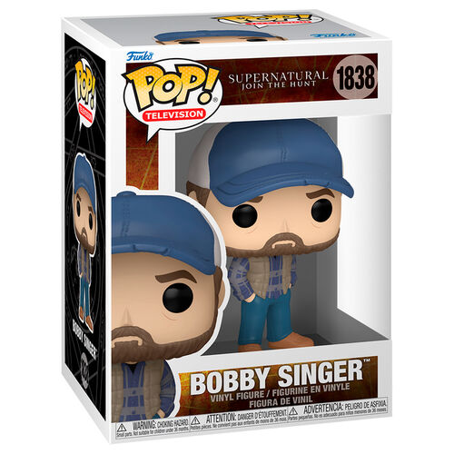 POP figure Supernatural Join the Hunt Bobby Singer