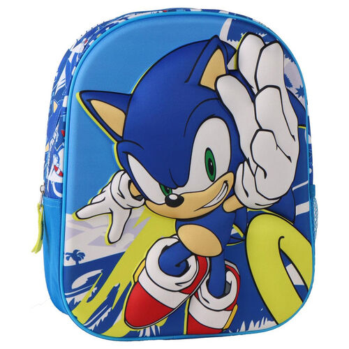 Sonic the Hedgehog 3D backpack 30cm
