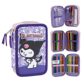 Plumier Kuromi Hello Kitty triple