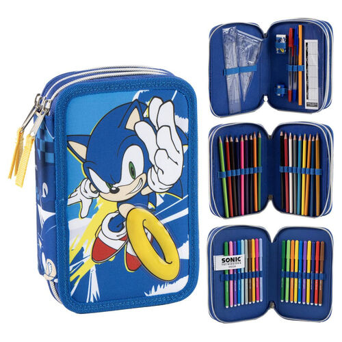 Plumier Sonic the Hedgehog triple