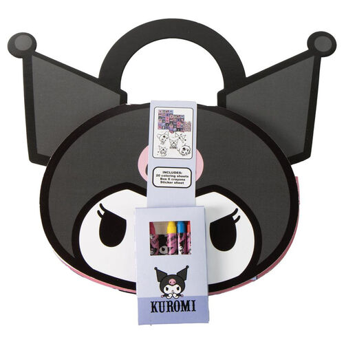 Hello Kitty Kuromi colouring activity book