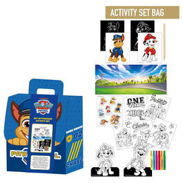 Paw Patrol Colouring backpack set