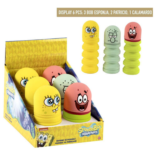 Portatodo silicona Bob Esponja surtido