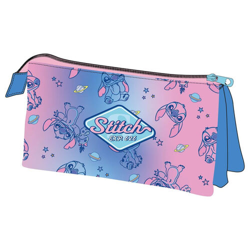 Disney Stitch triple pencil case