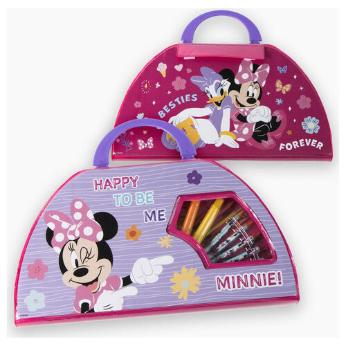 Disney Minnie stationery Colouring set
