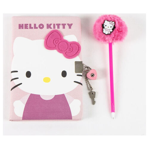 Diario + boligrafo Hello Kitty