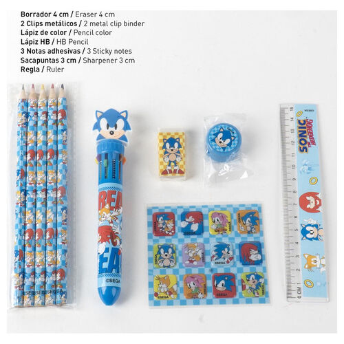 Sonic the Hedgehog Stationery set