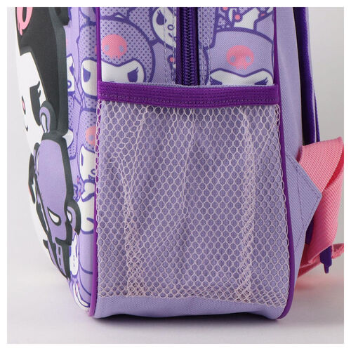 Mochila 3D Kuromi Hello Kitty 30cm
