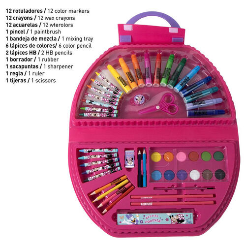 Disney Minnie stationery Colouring set