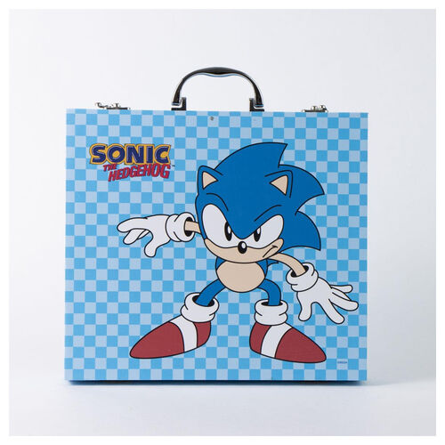 Sonic the Hedgehog Colouring stationery case
