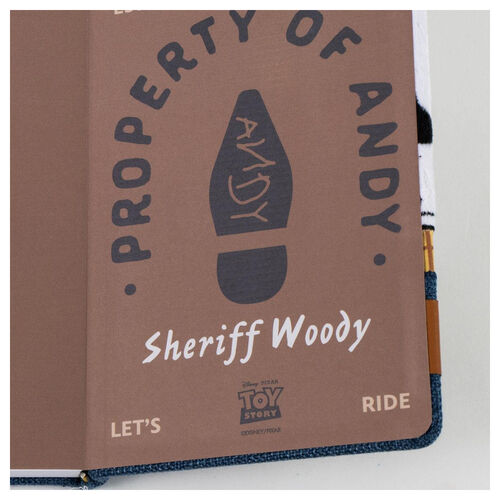 Disney Pixar Toy Story assorted plush notebook