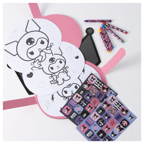 Hello Kitty Kuromi colouring activity book