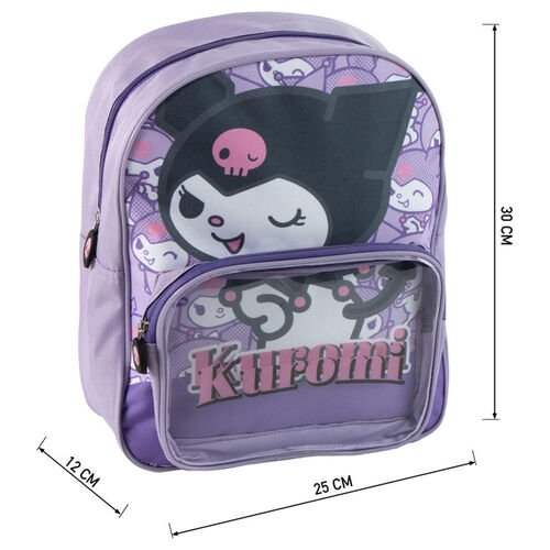 Mochila Kuromi Hello Kitty 30cm