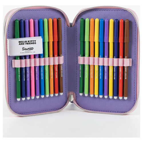 Plumier Kuromi Hello Kitty triple