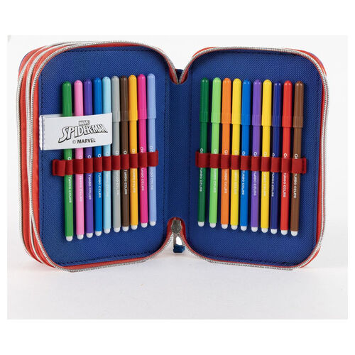 Plumier Spiderman Marvel triple