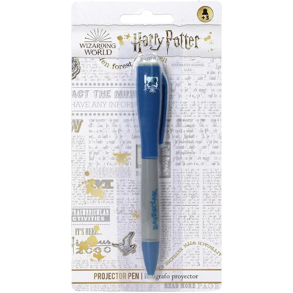 Boligrafo proyector luz Ravenclaw Harry Potter