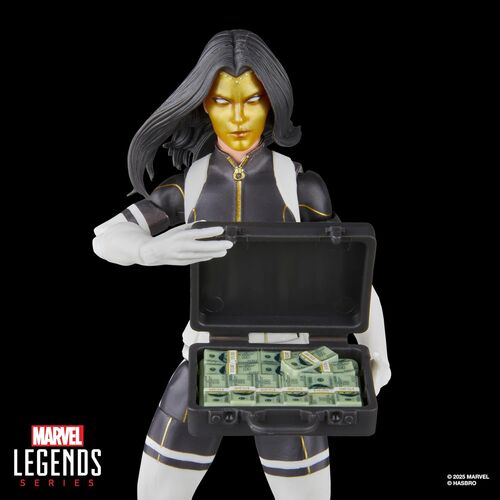 Blister 2 figuras Madame Masque & Crossbones Super Villains Marvel Legends Series 15cm
