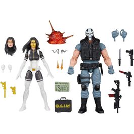 Marvel Legends Series Super Villains Madame Masque & Crossbones pack 2 figures 15cm