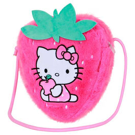 Bolso peluche Fresa Hello Kitty